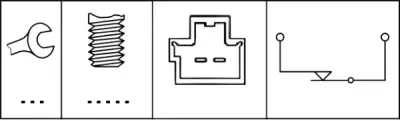 Garantía De Devolución De Dinero Interruptor luces freno HELLA 6DD 010 966-001 HELLA 6DD 010 966-001